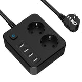 USB strømskinne - 2 porte