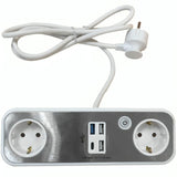 Imp USB strømskinne - 4 porte