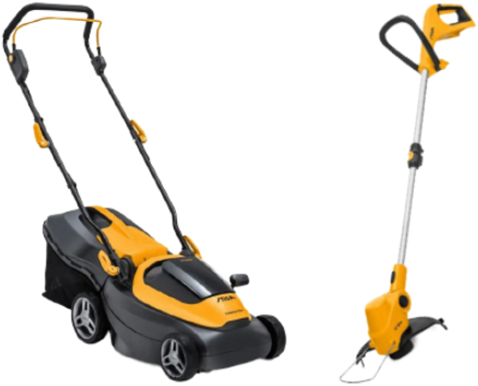 Stiga collector 136e kit accu grasmaaier + trimmer gt 100e | 20v | 2x 2.0ah 2b1342068 st2