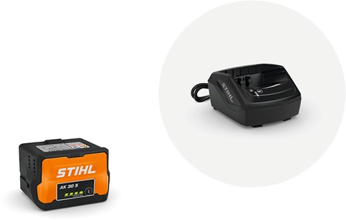 Stihl ak 30 s akkumulator startsæt - 45200075902