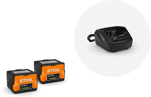 Stihl ak 30 s akkumulator startsæt plus - 45200075904