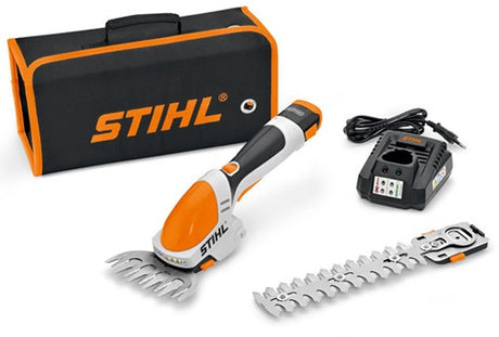 Stihl hsa 26 sæt batteri busksaks med al 1 og aksel 2 - ha030113506