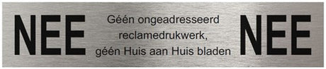 Stoer! ja nee plaatje rvs zwart - 45005510