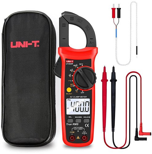 Nuværende klemme professionel digital UT202R 0,04-400A AC - 6420316