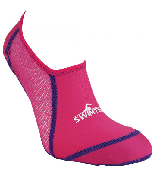 Swimtech svømmesokker Børn lyserød størrelse 33-37
