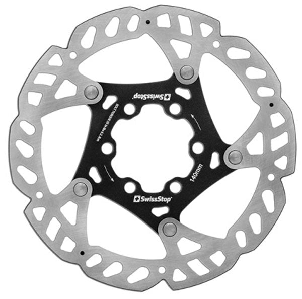 Swissstop catalyst pro 6-bolt skiverotor | 140 mm