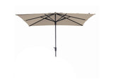 Madison parasol syros square wind-up 280x280cm ecru