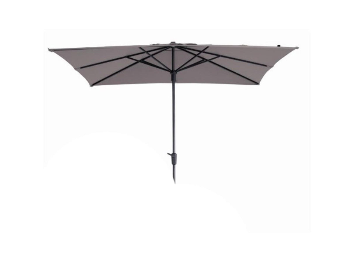 Madison parasol syros square wind-up 280x280cm taupe