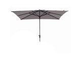 Madison parasol syros square wind-up 280x280cm taupe