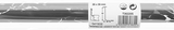 Cornat rørvask 1xbend 26 28x600 lm - t362205