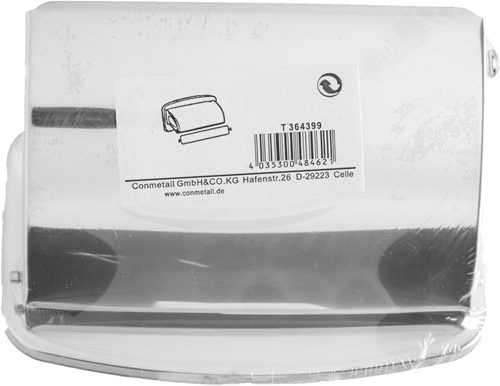 Cornat toiletpapirholder med låg i rustfrit stål - t364399