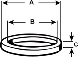 Cornat serie af tætninger 87 stk - t380299