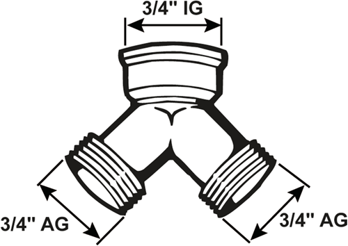Cornat messing ch y manifold mmv 3 4 * - t386254
