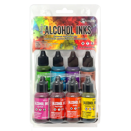 Ranger ink ranger • tim holtz alkohol blæk spectrum bright 14ml x 8stk