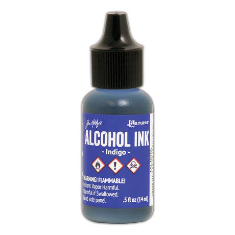 Ranger ink ranger • tim holtz alkohol blæk indigo 14ml
