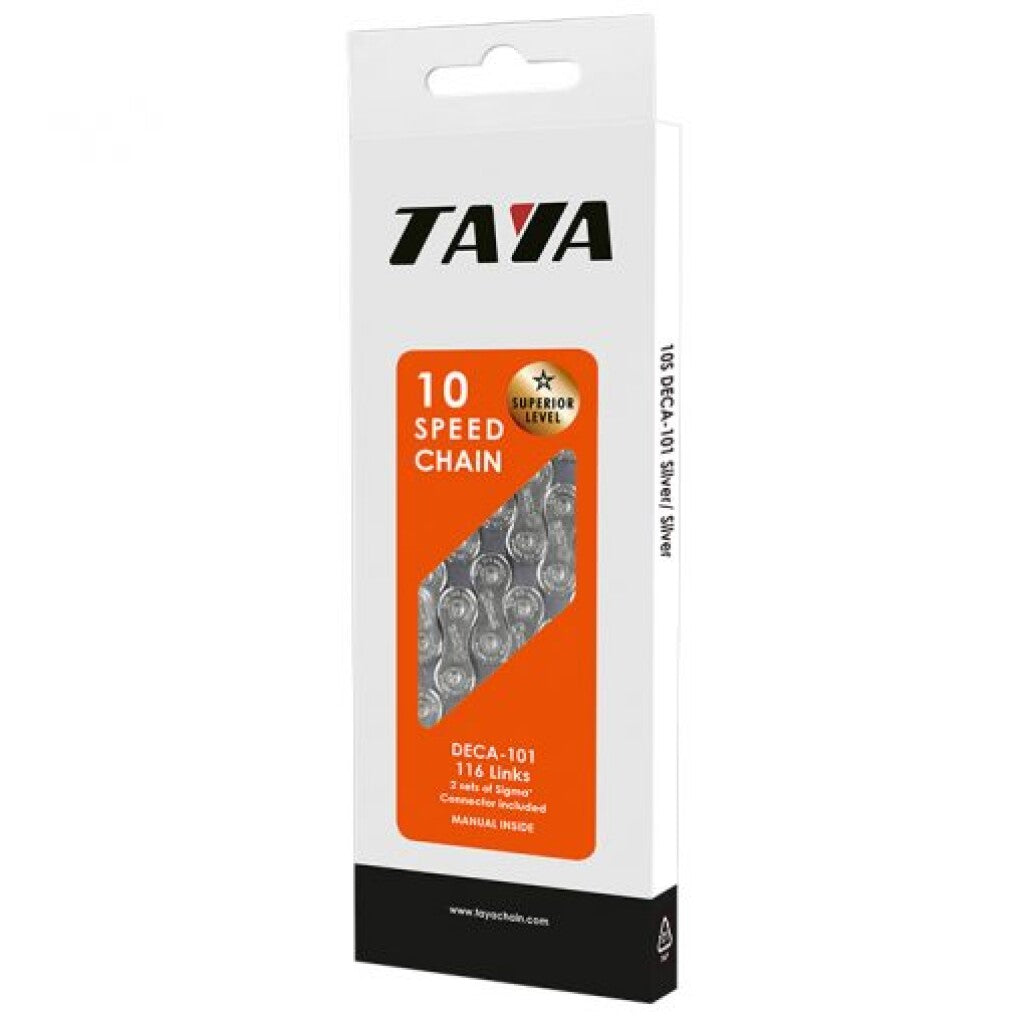 Buzaglo taya kæde deca-101 1 2x5 64x116, 10 gear, sølv