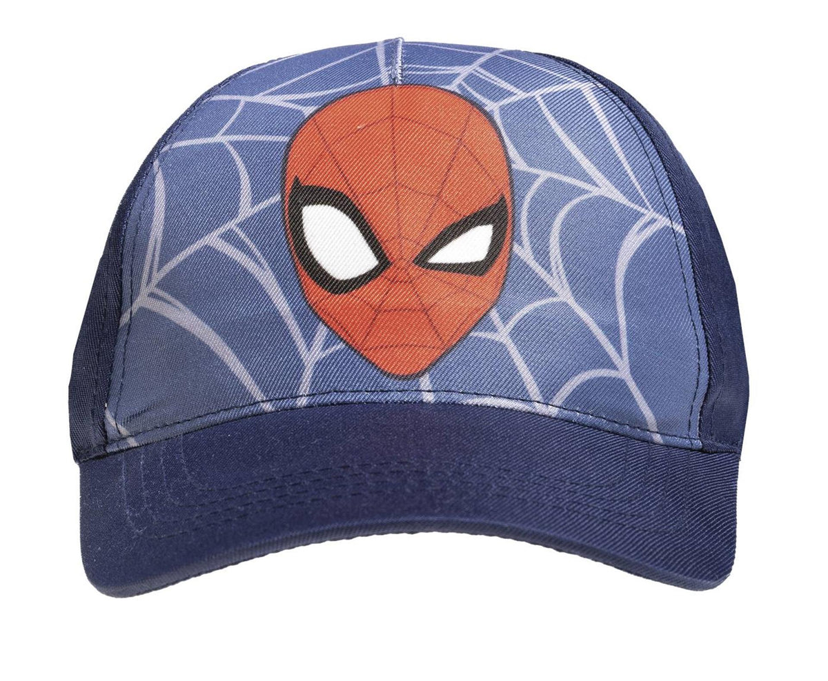 Spiderman kasket 52 cm (one size)