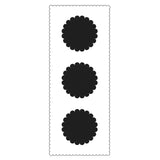 Håndværkerens værksted • slanke stencil-skallede cirkler