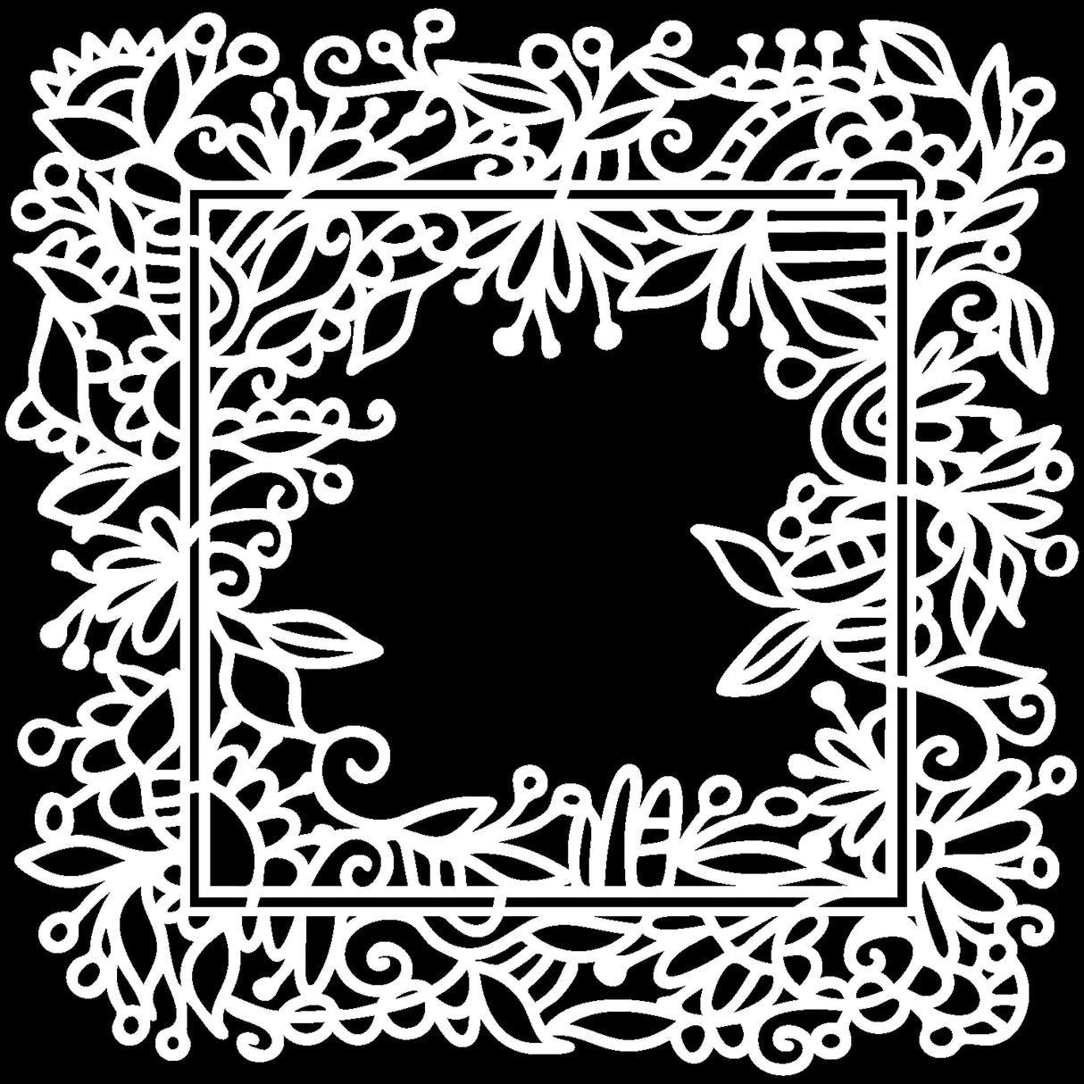 Håndværkerens værksted • skabelon 30x30cm haveramme