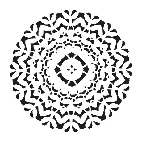 Håndværkerens værksted • skabelon buksbomprint 30,5x30,5cm