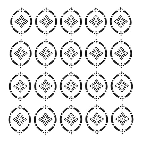 Håndværkerens værksted • skabelon pointelle 30,5x30,5cm
