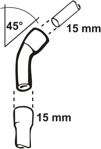 Cornat cu-lodde knæ 1s 45gr 15mm (2stk) - td504015