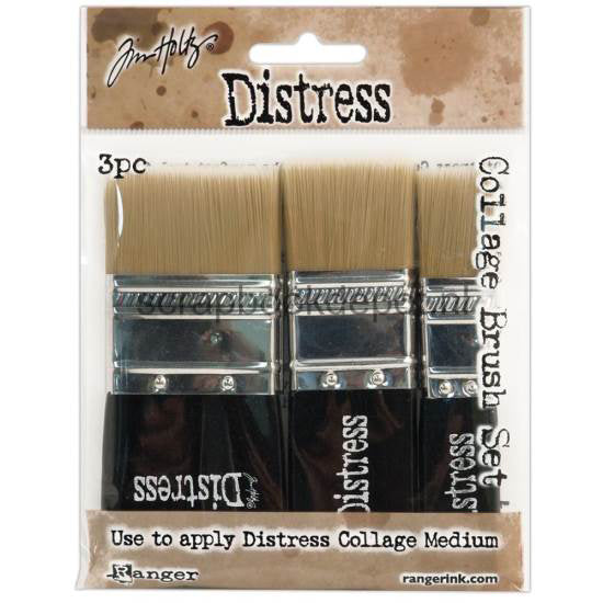 Ranger ink ranger • tim holtz distress collage børste 3pak