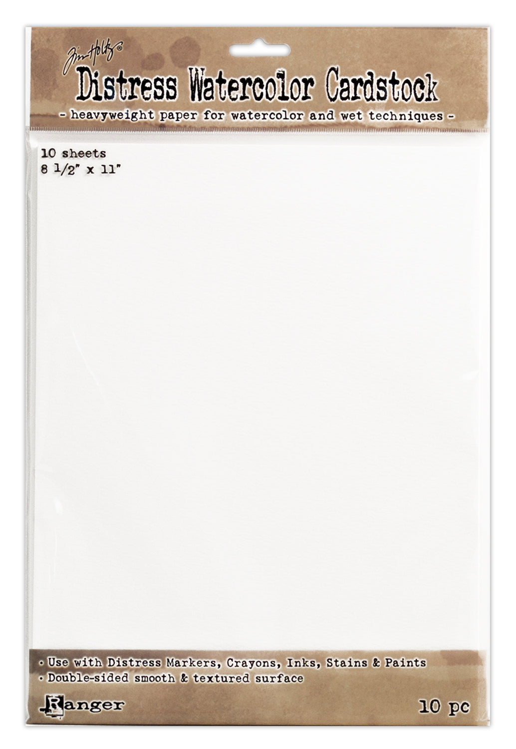 Ranger ink ranger • tim holtz distress akvarel karton 10 stk