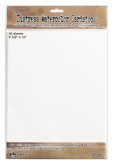 Ranger ink ranger • tim holtz distress akvarel karton 10 stk
