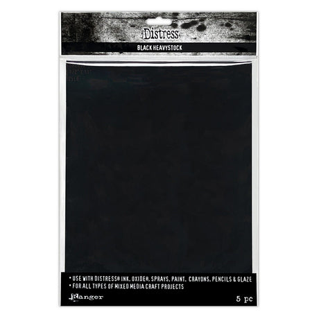 Ranger ink ranger • tim holtz distress mixed media heavystock 20,32x25,40 cm sort