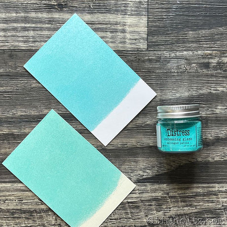 Ranger ink ranger • tim holtz distress embossing glaze reddet patina
