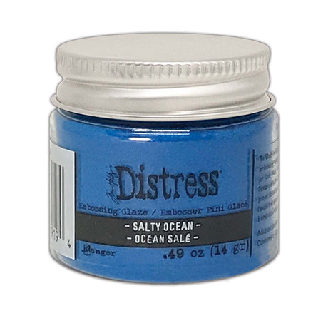 Ranger ink ranger • tim holtz distress embossing glaze salt ocean