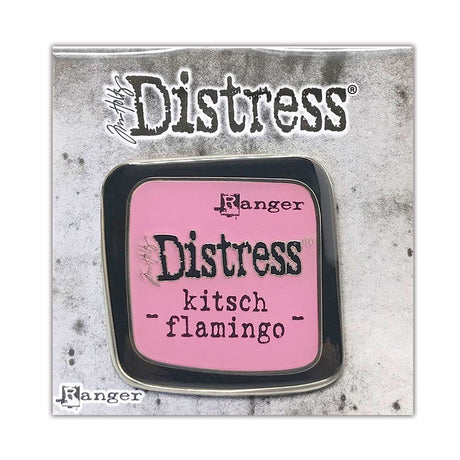 Ranger ink ranger • tim holtz distress emalje pin kitsch flamingo