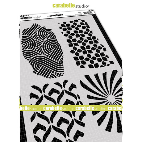 Carabelle studio • skabelon a4 #2 4 baggrundsteksturer