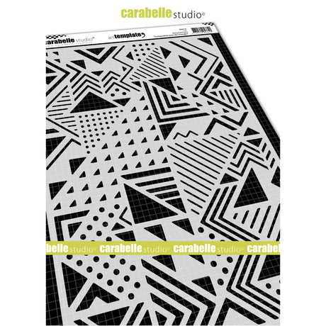 Carabelle studio • skabelonkomposition med trekanter