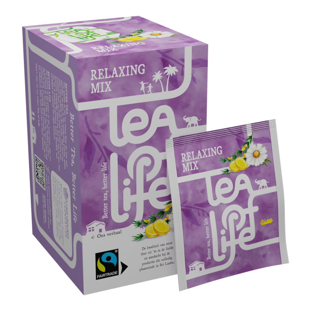 Tea of life relaxing mix 1.5gr. (100 stuks)