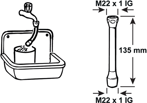 Cornat slangeøkonomiregulator m22vxm22v ch - tec307597
