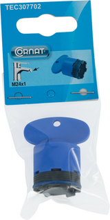 Cornat belufter med nøgle m24 PVC - tec307702
