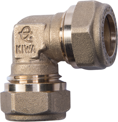 Cornat kompressionskobling ms knæ 15x15mm - tec584260