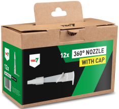 Tec7 360° nozzle met afsluitdop | (12 st.) - 599425290