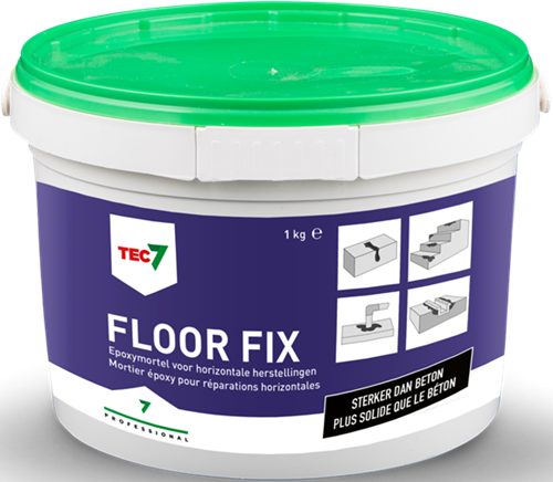 Tec7 floor fix to-komponent epoxymørtel 1 kg - 602510000