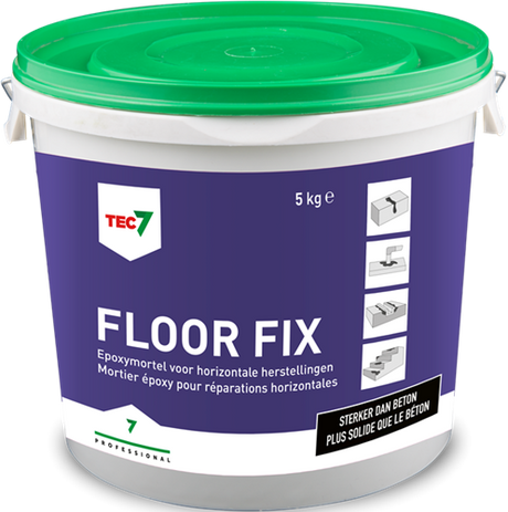 Tec7 floor fix to-komponent epoxymørtel 5 kg - 602550000