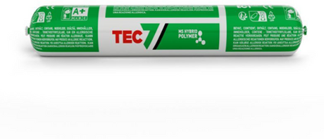 Tec7 klæbende fugemasse og fugemasse hvid (ral 9016) | pølse | 400ml- 535209000
