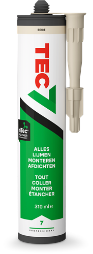 Tec7 patron universal sæt 310ml beige - 535906000