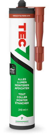 Tec7 patron universal sæt 310ml terracotta - 535706000