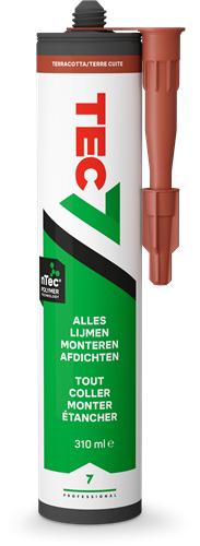 Tec7 patron universal sæt 310ml terracotta - 535706000