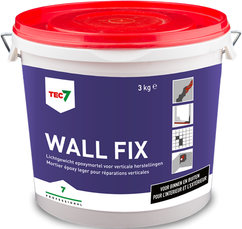 Tec7 vægfix | letvægts epoxymørtel | spand 3 kg - 602830000