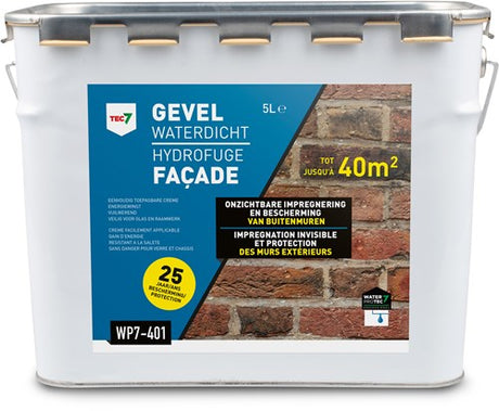 Tec7 wp7-401 facade vandtæt spand 5l - 602050000