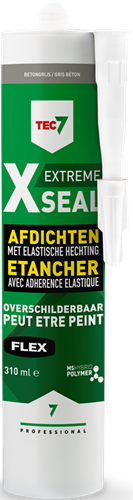 Tec7 x-seal patron 310 ml, betongrå - 528015000