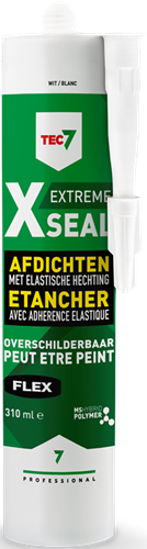 Tec7 x-seal hvid, patron, 310 ml | forsegl alt og overalt - 528009000